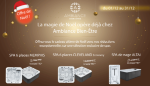 Opération commerciale réductions sur les spas